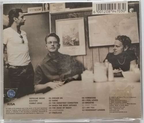 CD - DEPECHE MODE - EXCITER [VG+]
