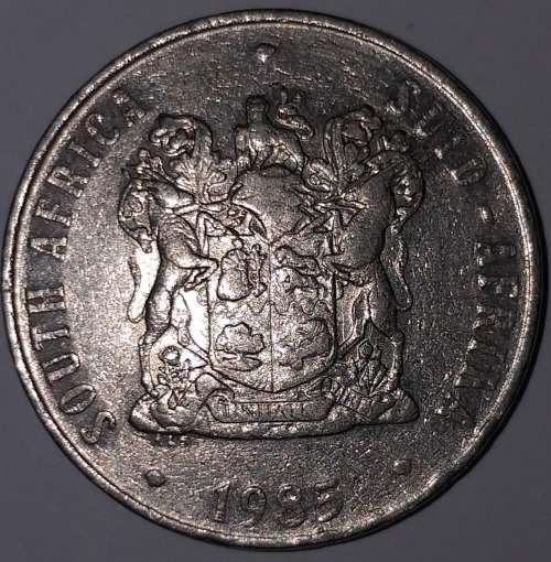 1985 - 50 CENT COIN - SOUTH AFRICA