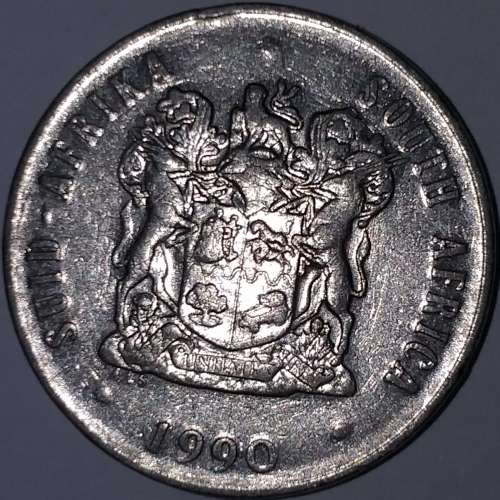 1990 - 20 CENT COIN - SOUTH AFRICA