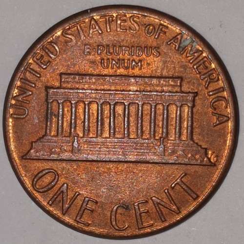 1983 - 1 CENT - LINCOLN MEMORIAL CENT (PENNY) - ONE CENT - PHILADELPHIA MINT - USA