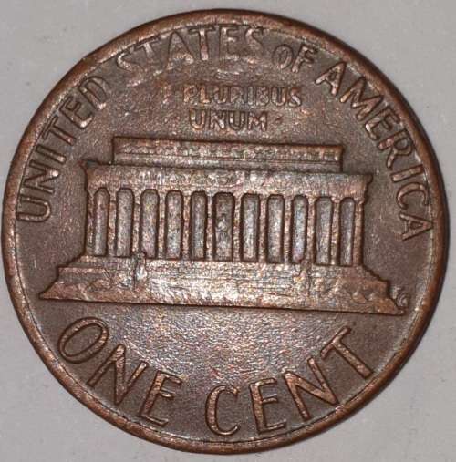 1983 D - 1 CENT - LINCOLN MEMORIAL CENT (PENNY) ONE CENT - DENVER MINT - USA