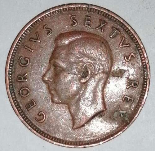 1949 - 1 PENNY - (1D) - UNION OF SOUTH AFRICA