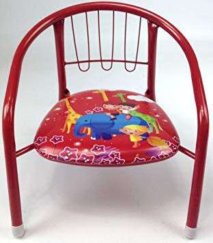 Metal Tubes Frame Kids Children Chairs Squeaky Sound Outdoor Indoor Chair #metal, #Chair #Children |