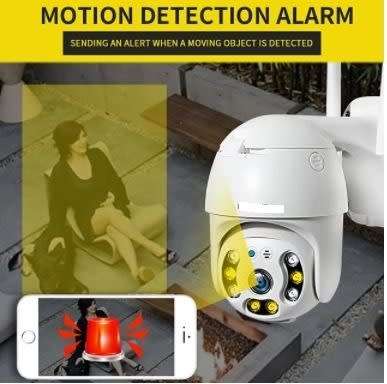 WATER PROOF 4K WI FI INDOOR AND OUTDOOR INTELLIGENT CAMERA