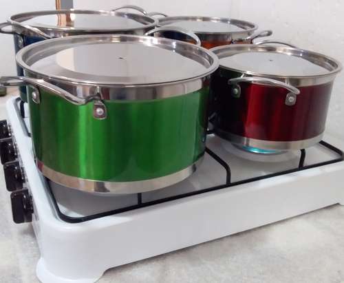 4 BURNER LPG AUTO HOUSE HOLD GAS STOVE only white color are available