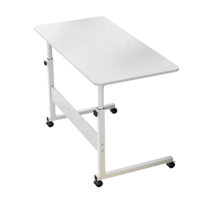 Laptop Standing Desk Home Office Workstation Desk Adjustable Blue