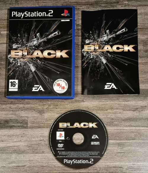 Black for PS2 - Complete