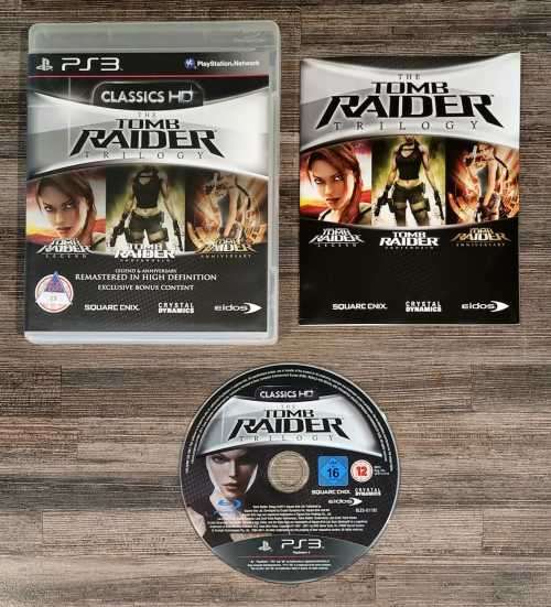 Tomb Raider Trilogy for PS3 - Complete