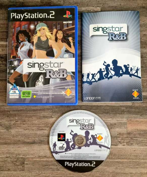 Singstar R&B for PS2 - Complete