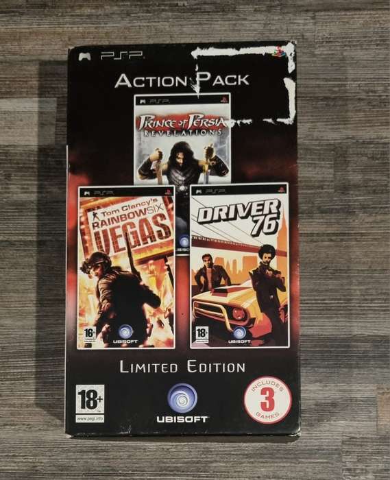 Limited Edition Action Pack for PSP - Complete