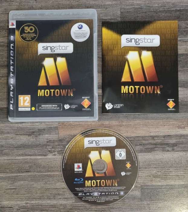 Sing Star Motown for PS3 - Complete