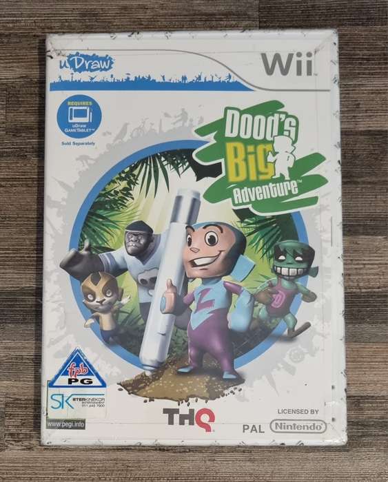 uDraw Dood`s Big Adventure for Nintendo Wii - New