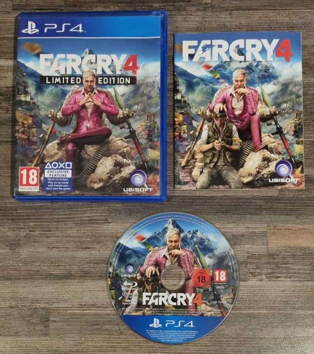 Farcry 4 Limited Edition for PS4 - Complete