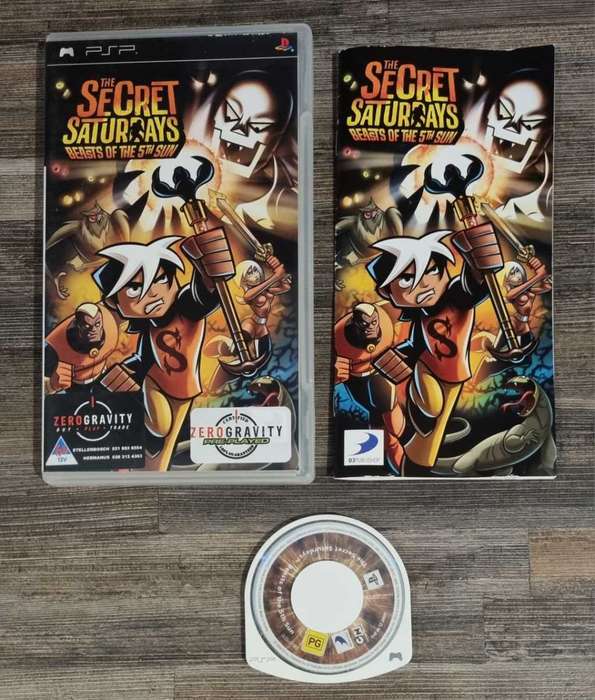 The Secret Saturdays Beasts of the 5th Sun for PSP - Complete