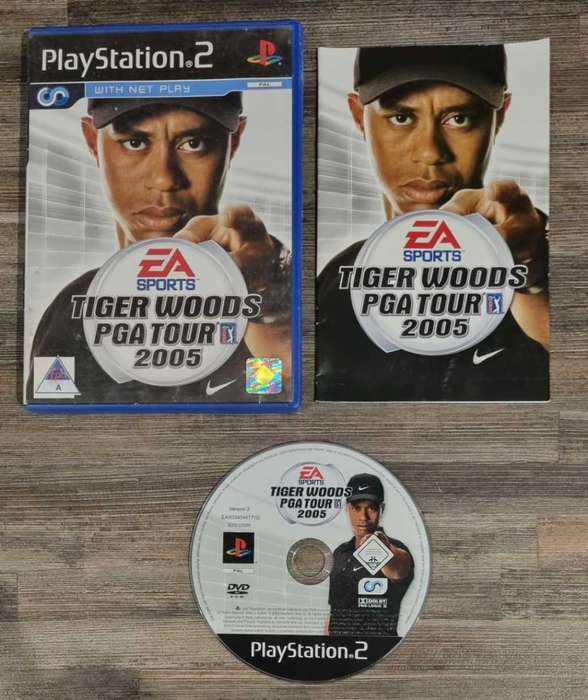 Tiger Woods PGA Tour 2005 for PS2 - Complete