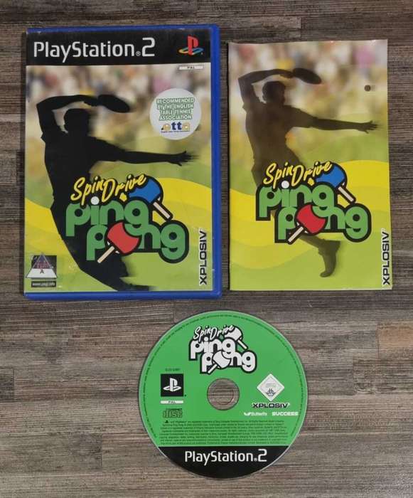 Spin Drive Ping Pong for PS2 - Complete