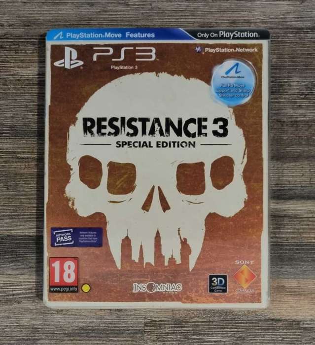 Resistance 3 Special Steelbook Edition for PS3 - Complete