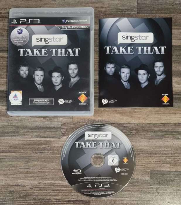 Sing Star Take That for PS3 - Complete