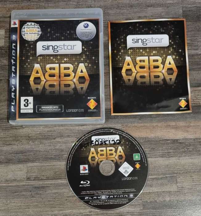 Sing Star ABBA for PS3 - Complete