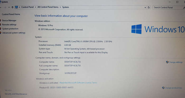 HP ProBook 4330s - 13.3" - Core i5 2450M - 4 GB RAM - 500 GB HDD