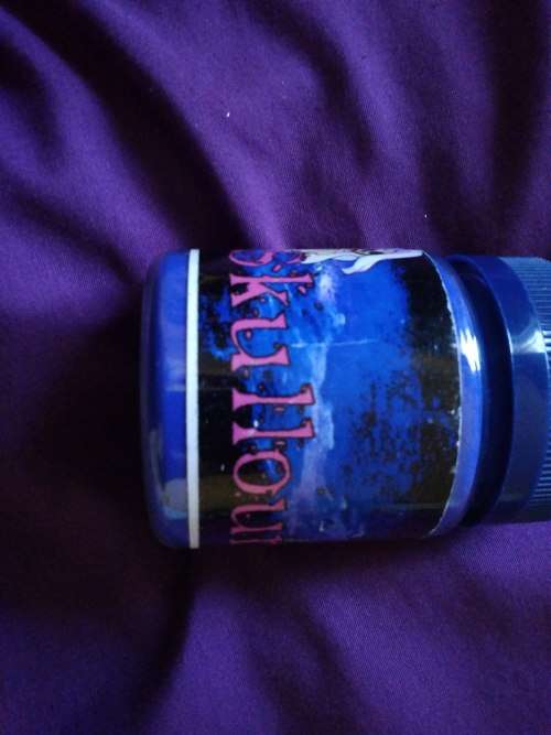 Hair dye Skullour Temporary Powder DARK BLUE