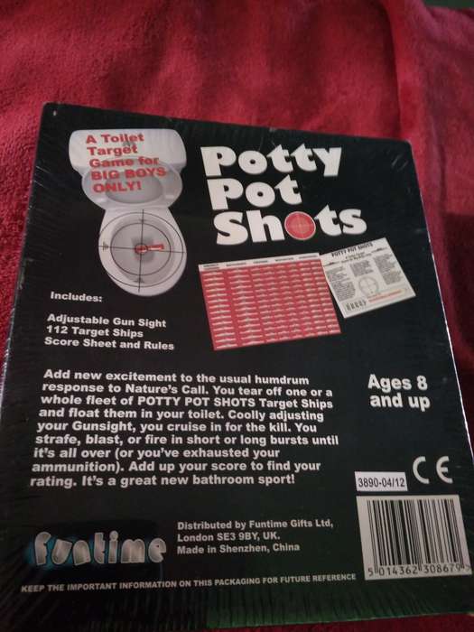 Potty Pot Shots Game