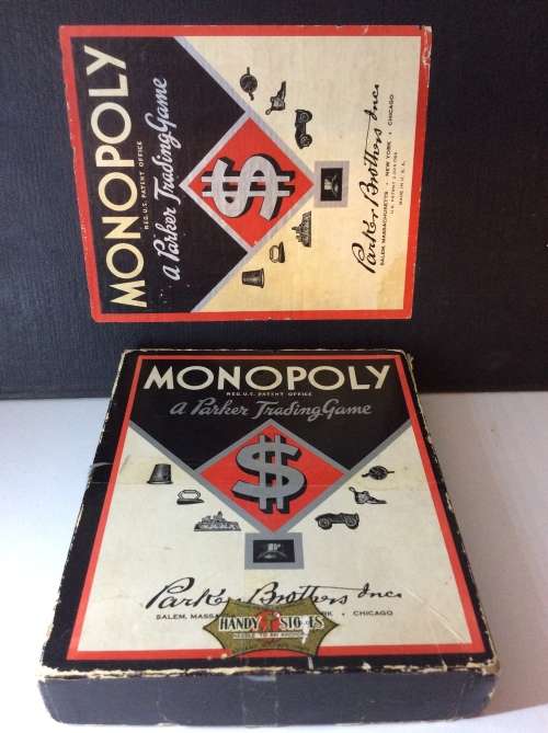 VERY OLD MONOPOLY SET - FULL SET - BRILLIANT -
