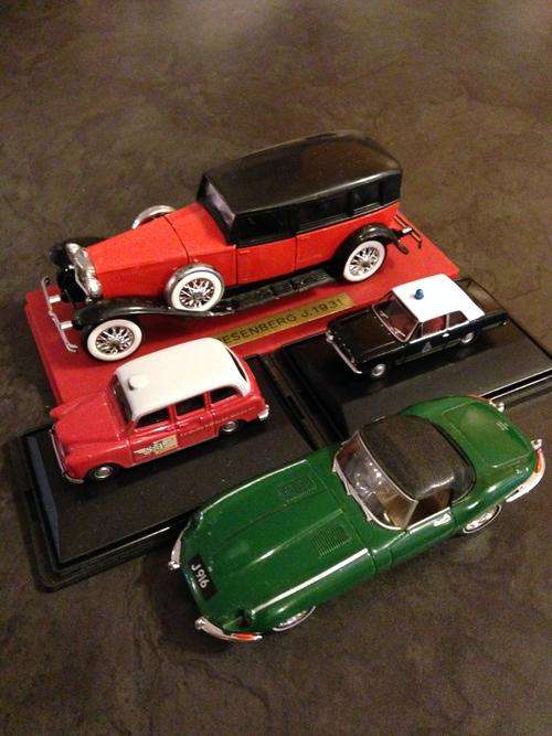 COLLECTION 5 DIE CAST MODELS - DINKY/SOLIDO/HORNBY/OXFORD