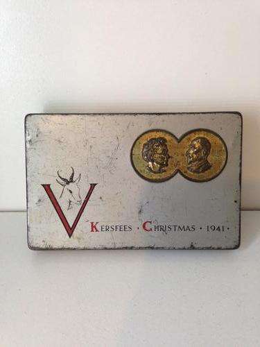 ISIE SMUTS SECOND WORLD WAR TIN - 1941 -