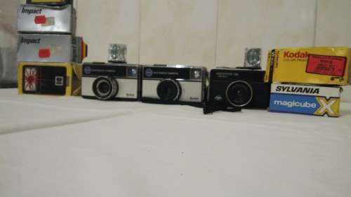 2 Kodak Instamatics plus extras .
