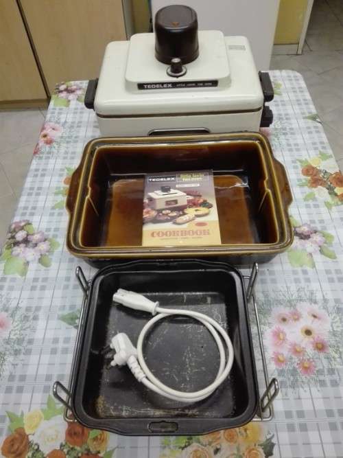 Vintage TEDELEX Teflon Little Lovin Fan Oven