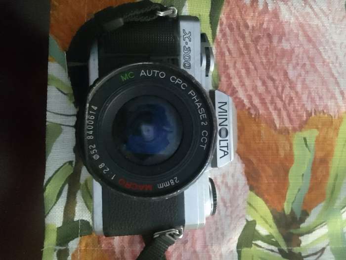 Minolta x-300 used manual camera with accessories