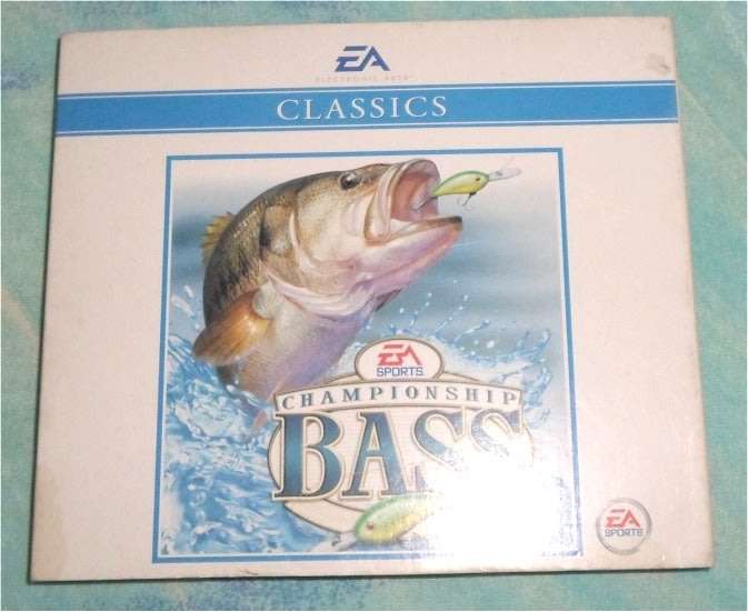 EA Sports Championship Bass (PC) Original Disk (Genuine, Tested and Working)