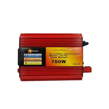 700w Power Inverter DC 12V to AC 220V