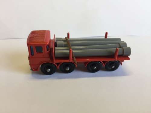 Matchbox Lesney Series No10 Pipe Truck Boxed