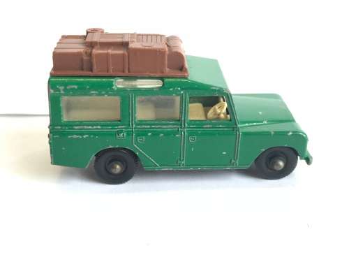 FOR GERRIT ONLY - Matchbox Lesney No. 12 Land Rover Safari Dark Green + Original Box