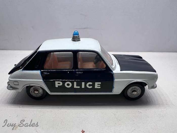 SPAIN DINKY TOYS #1450 SIMCA 1100 POLICE CAR+ Original Box - RARE