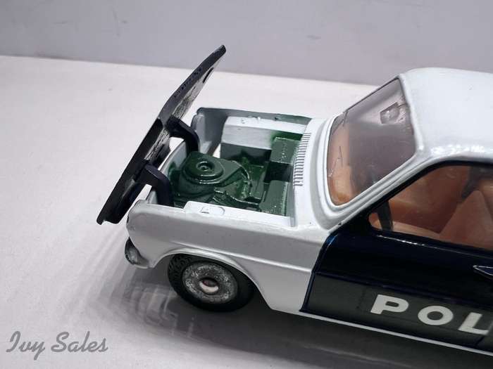 SPAIN DINKY TOYS #1450 SIMCA 1100 POLICE CAR+ Original Box - RARE