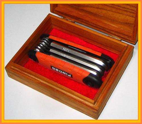Allen Key Toolset in Wooden Box