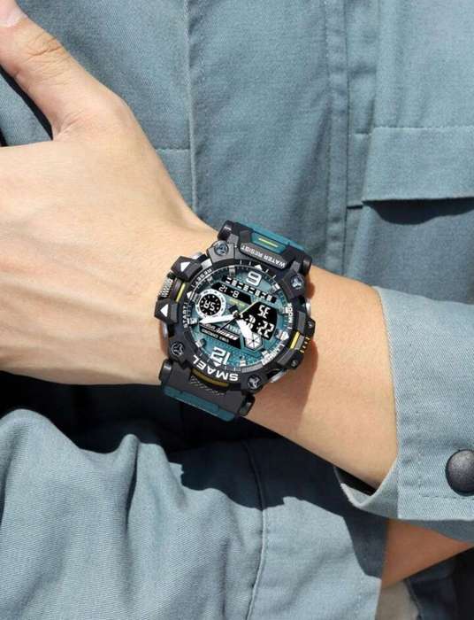 Smael Dual Clock Men Watch