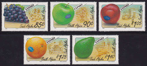 RSA : 1994, EXPORT FRUITS (**MINT)