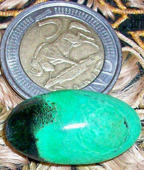 Transvaal Jade Cabochon - Grossular Garnet - African Jade