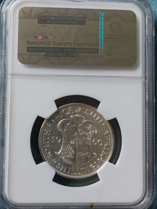 1950 2 Shillings - NGC PF66
