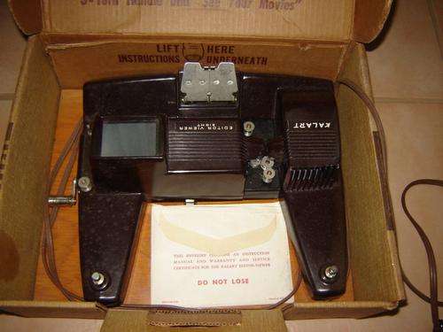 Kalart editor viewer for 8mm movies