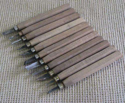 Wood Carving CHISELS - Set of 11