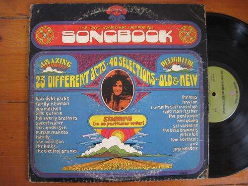 VARIOUS - THE 1969 WARNER / REPRISE SONGBOOK - USA VG / VG+ 2 LP GATEFOLD