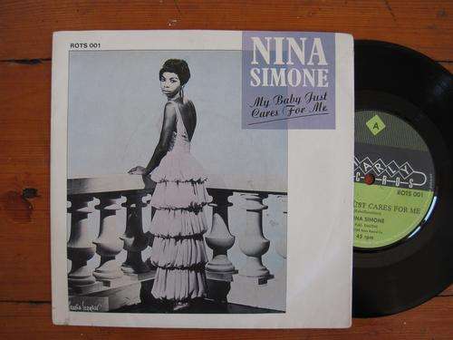 NINA SIMONE - MY BABY JUST CARES FOR ME - RSA VG+ / VG
