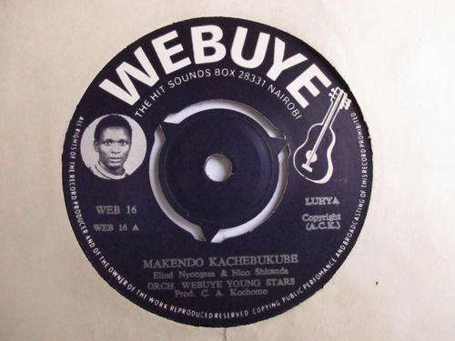 ORCHESTRA WEBUYE YOUNG STARS - MAKENDO KACHEBUKUBE / TSOTABU TSIA PETER KUFUU - KENYA VG+