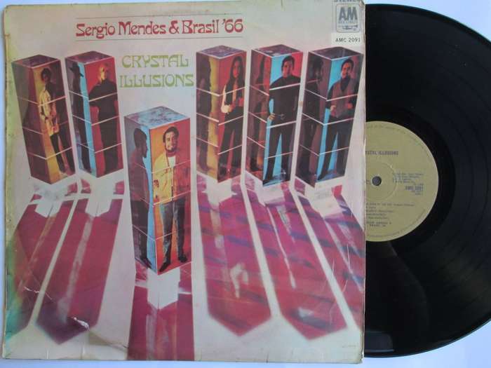 SERGIO MENDES & BRASIL '66 - CRYSTAL ILLUSIONS - RSA VG / VG