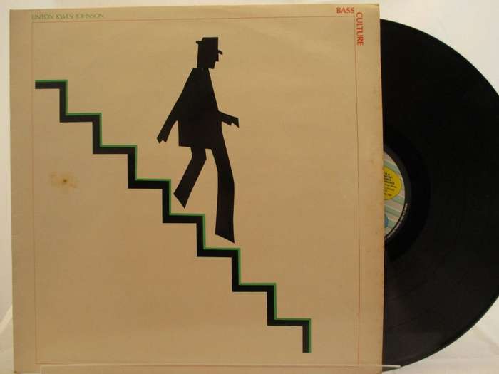 LINTON KWESI JOHNSON - BASS CULTURE - UK VG+ /VG-